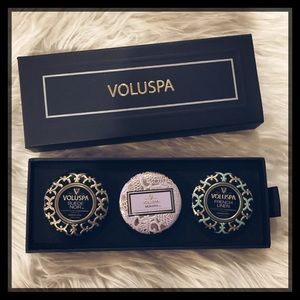 VOLUSPA MINI LUXURY CANDLE GIFT BOX SET